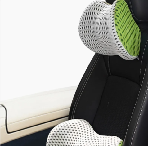 Memory Foam Car Headrest & Lumbar Support Set