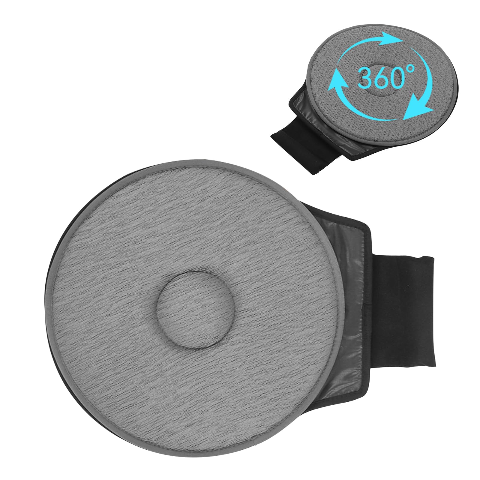 360 Rotating Seat Cushion for CarSwivel Seat Cushion for Car for Elderly 360 Rotating Car Seat Non Slip Cushion Support Portable Rotating Car Seat Cushion for Elderly Adult and Pregnant