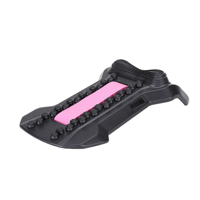Neck and Lumbar Traction Device with Massage Cushion