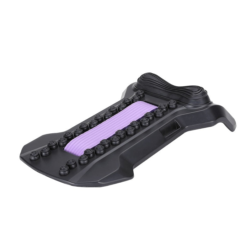 Neck and Lumbar Traction Device with Massage Cushion