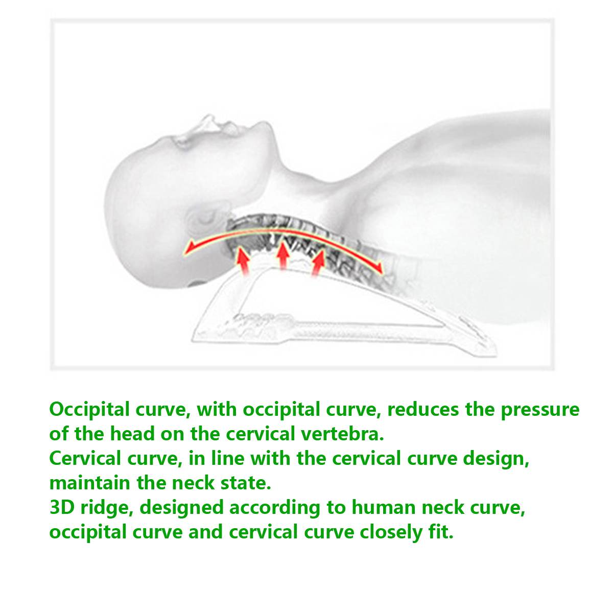 Neck and Lumbar Traction Device with Massage Cushion